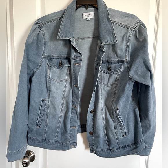 WOMENS PLUS JEAN JACKET 2X - Picture 1 of 4